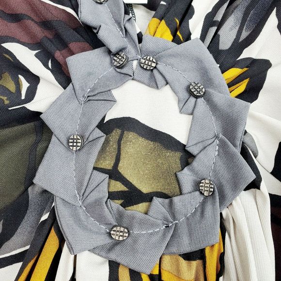 Prairie New York Lagenlook Silk Dress USA Med EUC - Picture 4 of 8